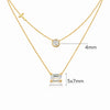 14K/18K Lab Grown Diamond Mixed-Cut Pendant Necklace