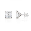 14K/18K Lab Grown Diamond Asscher Cut Stud Earrings
