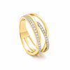 14K/18K Lab Grown Diamond Round Cut Ring for Women