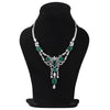 9K/14K Lab Grown Diamond Statement Necklace – Mixed Shapes, 49 Carats