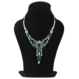 9K/14K Lab Grown Diamond Statement Necklace – Mixed Shapes, 49 Carats