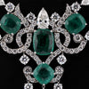 9K/14K Lab Grown Diamond Statement Necklace – Mixed Shapes, 49 Carats
