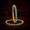 14K/18K Lab Grown Emerald Bracelet – Oval Cut, 33.82ct, BIS Hallmark Gold