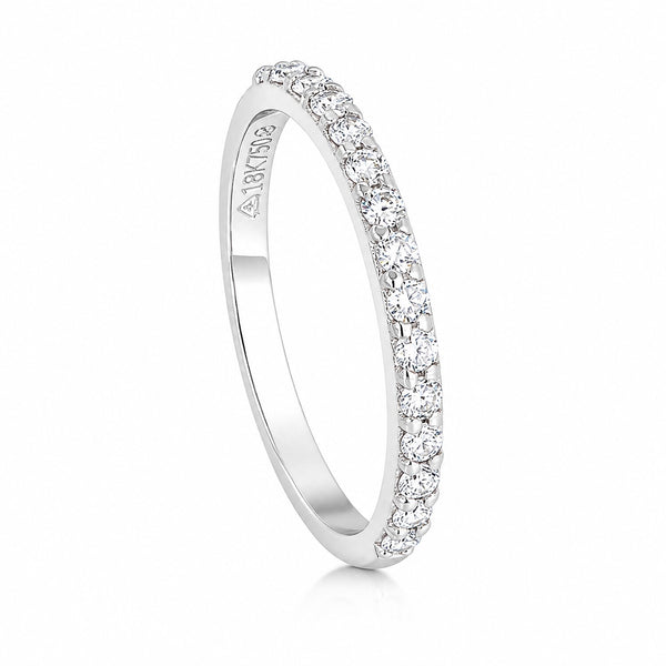 18K Lab Grown Diamond Round Cut Ring for Women