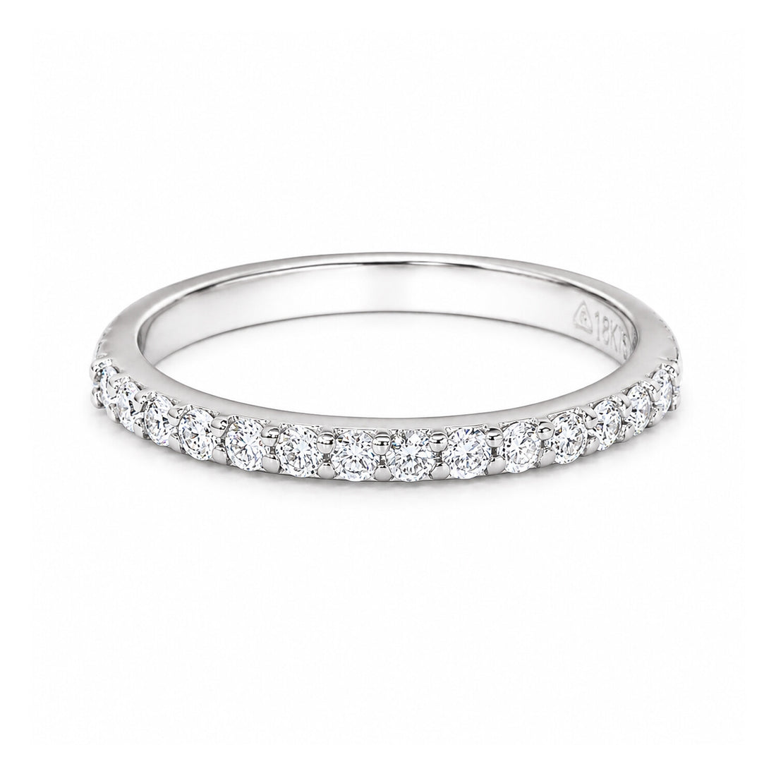 18K Lab Grown Diamond Round Cut Ring for Women