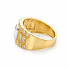 14K Lab Grown Diamond Heart-Cut Halo Ring