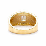 14K Lab Grown Diamond Heart-Cut Halo Ring