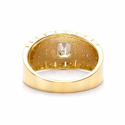14K Lab Grown Diamond 1.5 Ct Solitaire Heart-Cut Halo Ring, VVS/E, IGI Certified