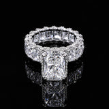 14K Lab Grown Diamond Round-Cut Statement Cocktail Ring