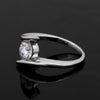 14K/18K Lab Grown Diamond Round Cut Ring for Women