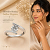 14K/18K Lab Grown Diamond Round Cut Ring for Women