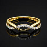 18K Lab Grown Diamond Round-Cut Halo Ring