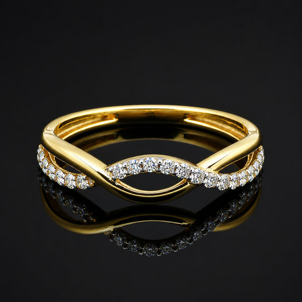 18K Lab Grown Diamond Round-Cut Halo Ring