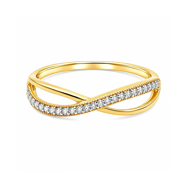 18K Lab Grown Diamond Round-Cut Halo Ring