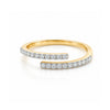 18K Lab Grown Diamond Round Cut Ring for Women