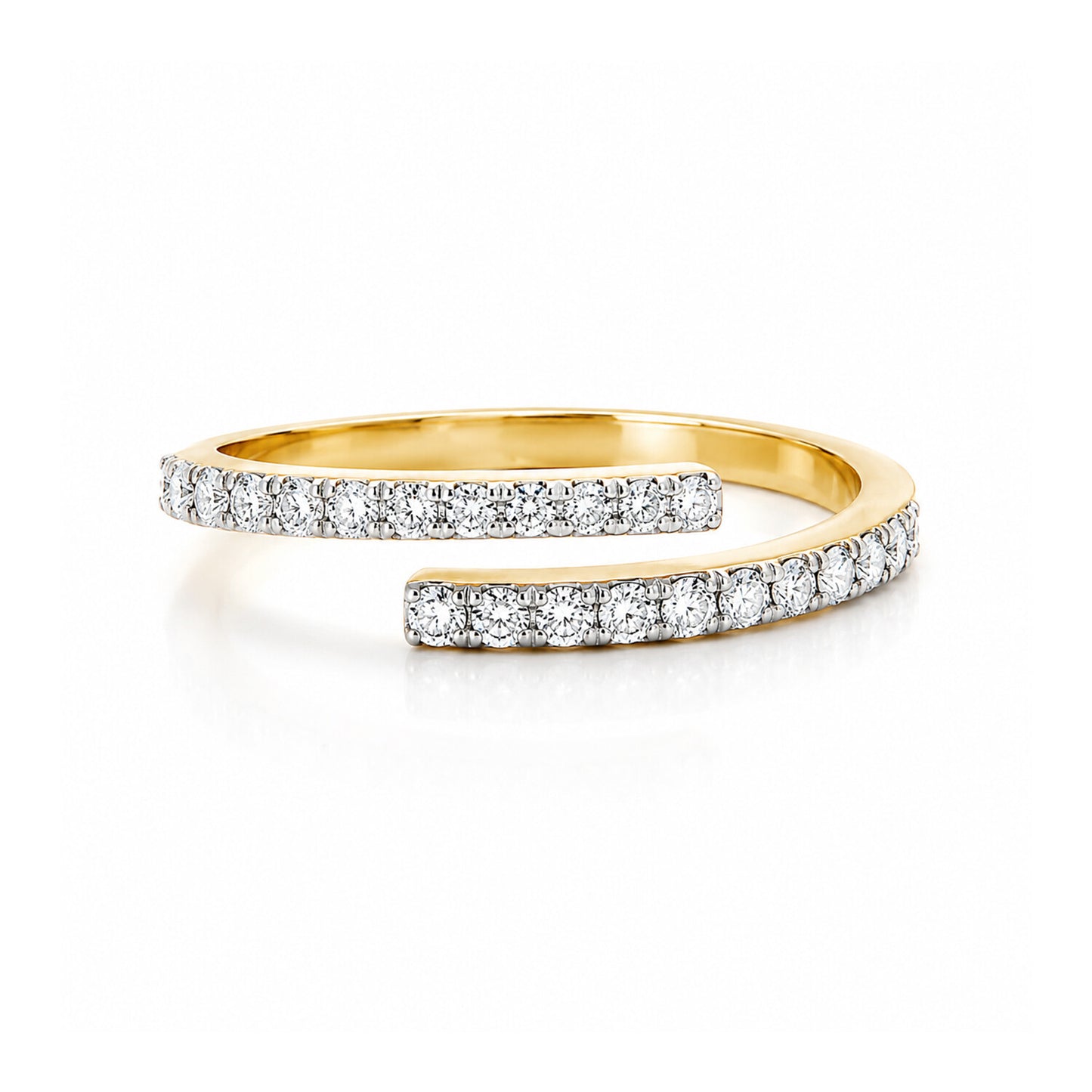18K Lab Grown Diamond Round Cut Ring for Women