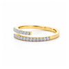 18K Lab Grown Diamond Round Cut Ring for Women