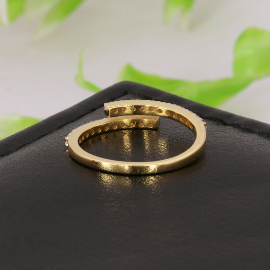 18K Lab Grown Diamond Round Cut Ring for Women