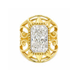 14K Lab Grown Diamond Sleek Polished Band Ring