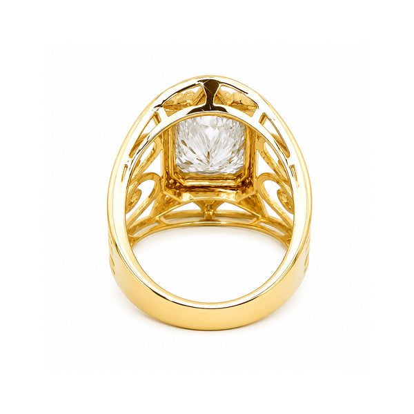 14K Lab Grown Diamond Sleek Polished Band Ring