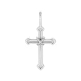18K Gold Mixed-Cut Diamond Detail Pendant Necklace