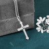 18K Gold Mixed-Cut Diamond Detail Pendant Necklace
