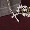 18K Gold Mixed-Cut Diamond Detail Pendant Necklace