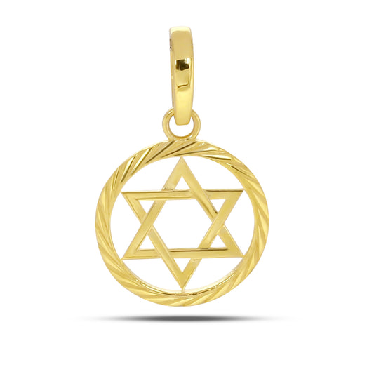 18K Gold Fancy-Cut Diamond Detail Pendant Necklace