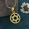 18K Gold Fancy-Cut Diamond Detail Pendant Necklace