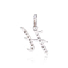 18K Lab Grown Diamond Solitaire Pendant Necklace