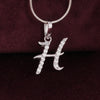 18K Lab Grown Diamond Solitaire Pendant Necklace