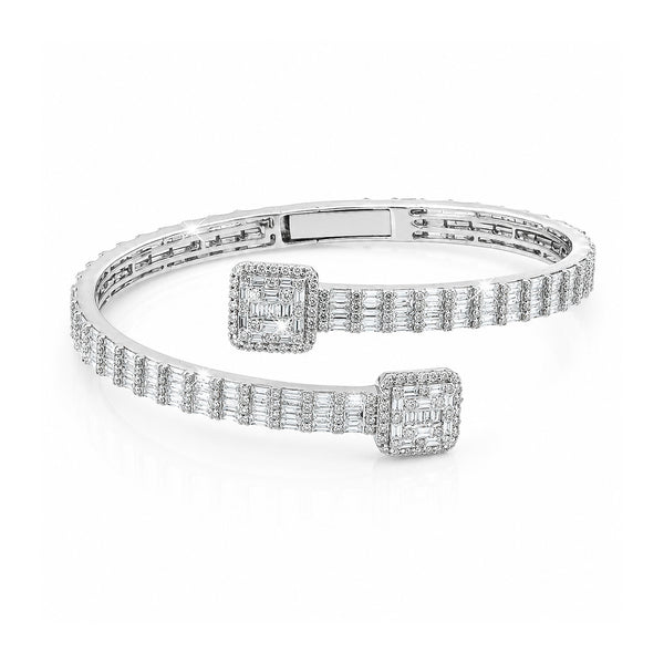 14K/18K Lab Grown Diamond Tennis Bracelet – Round Cut, 12.73ct, BIS Hallmark Gold