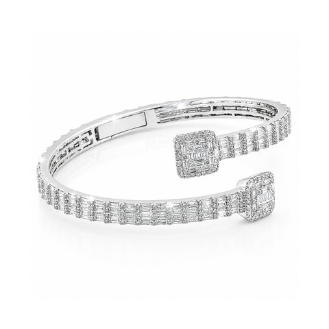 14K/18K Lab Grown Diamond Tennis Bracelet – Round Cut, 12.73ct, BIS Hallmark Gold