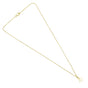 18K Gold Fancy-Cut Diamond Pendant Necklace