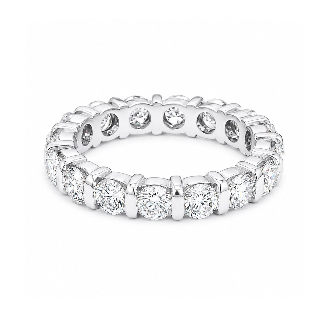 14K/18K Lab Grown Diamond Round Cut Ring for Women