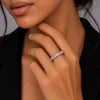 14K/18K Lab Grown Diamond Round Cut Ring for Women