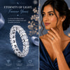 14K/18K Lab Grown Diamond Round Cut Ring for Women