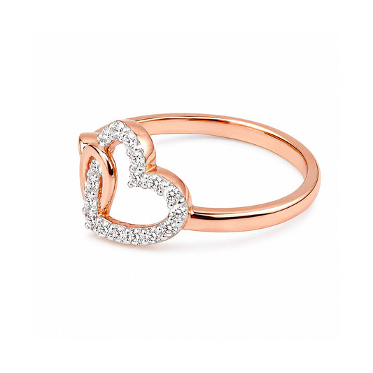 18K Lab Grown Diamond Round-Cut Halo Ring