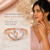 18K Lab Grown Diamond Round-Cut Halo Ring
