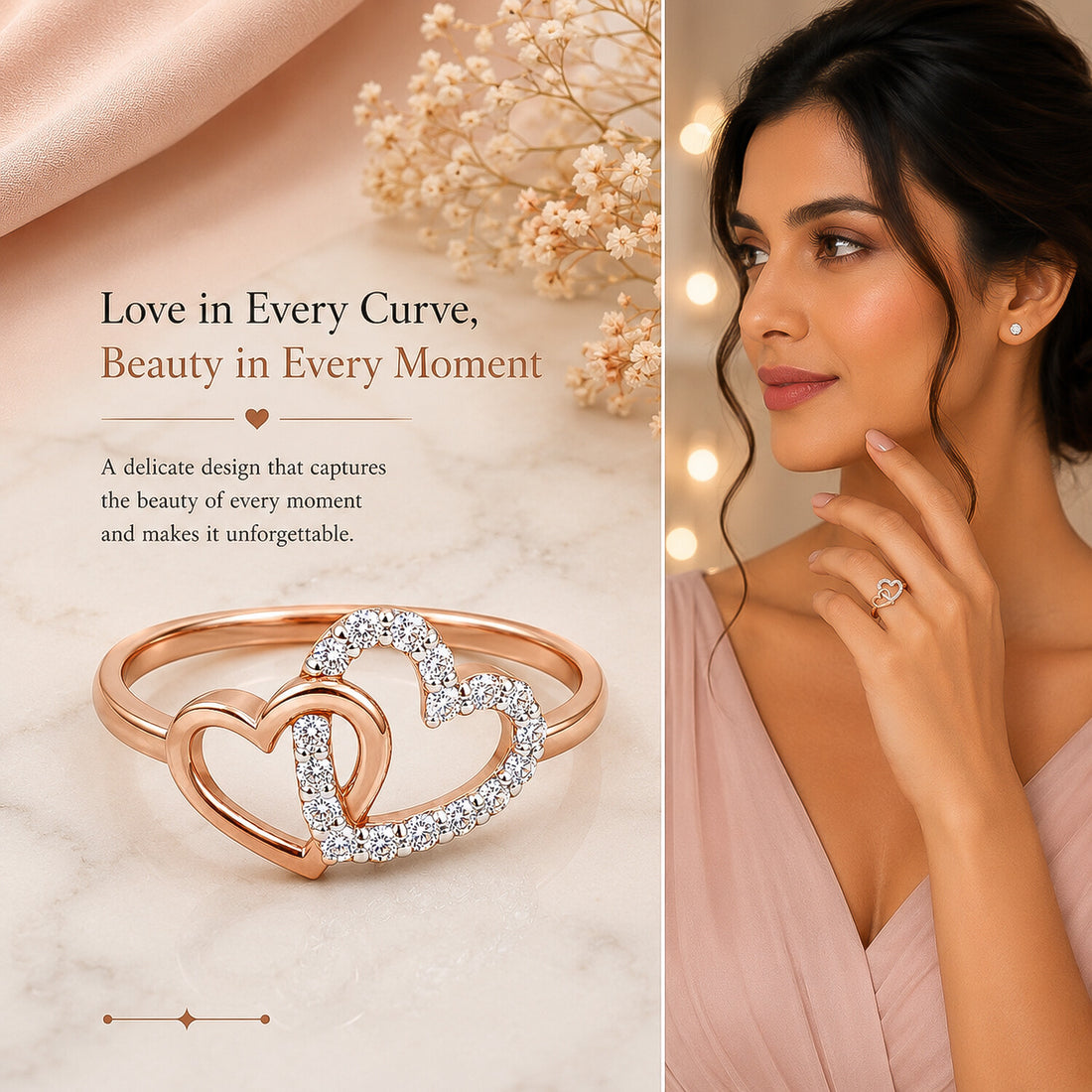 18K Lab Grown Diamond Round-Cut Halo Ring