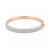 18K Lab Grown Diamond Tennis Bracelet – Round Cut, 3.26ct, BIS Hallmark Gold