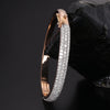 18K Lab Grown Diamond Tennis Bracelet – Round Cut, 3.26ct, BIS Hallmark Gold