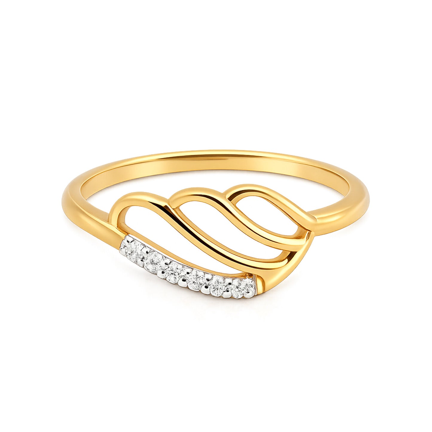 18K Lab Grown Diamond Round Delicate Cluster Ring | IGI Certified