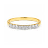 14K/18K Lab Grown Diamond Round Halo Ring (0.36 ct tw) - BIS Hallmarked Gold
