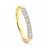14K/18K Lab Grown Diamond Round Halo Ring (0.36 ct tw) - BIS Hallmarked Gold