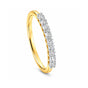 14K/18K Lab Grown Diamond Round Halo Ring (0.36 ct tw) - BIS Hallmarked Gold