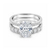 18K Lab Grown Diamond Oval Halo Ring (0.79 ct tw) - BIS Hallmarked Gold