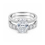 18K Lab Grown Diamond Oval Halo Ring (0.79 ct tw) - BIS Hallmarked Gold