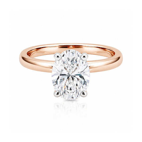 14K/18K Solid Gold Plain Band Ring - Minimalist Stackable, BIS Hallmarked