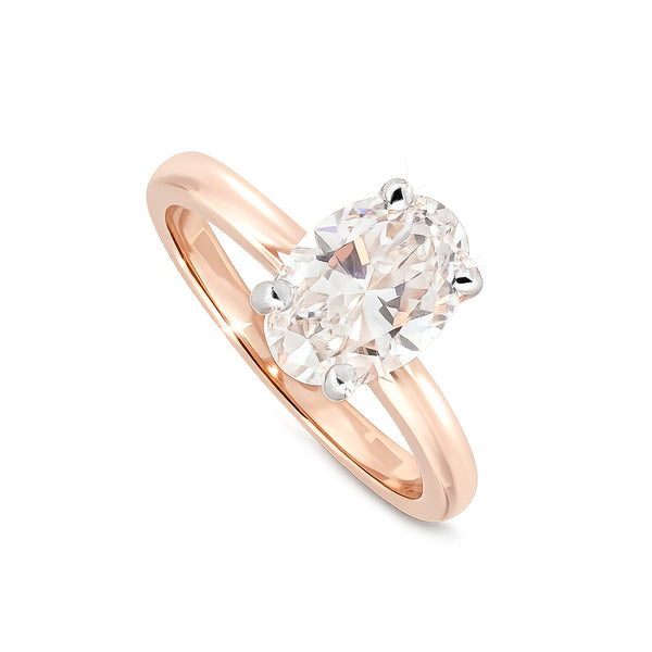 14K/18K Solid Gold Plain Band Ring - Minimalist Stackable, BIS Hallmarked